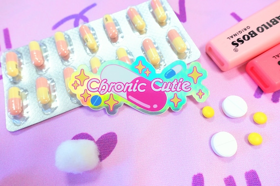 Chronic Cutie Spoonie Menhera Chronic Illness kawaii Sticker