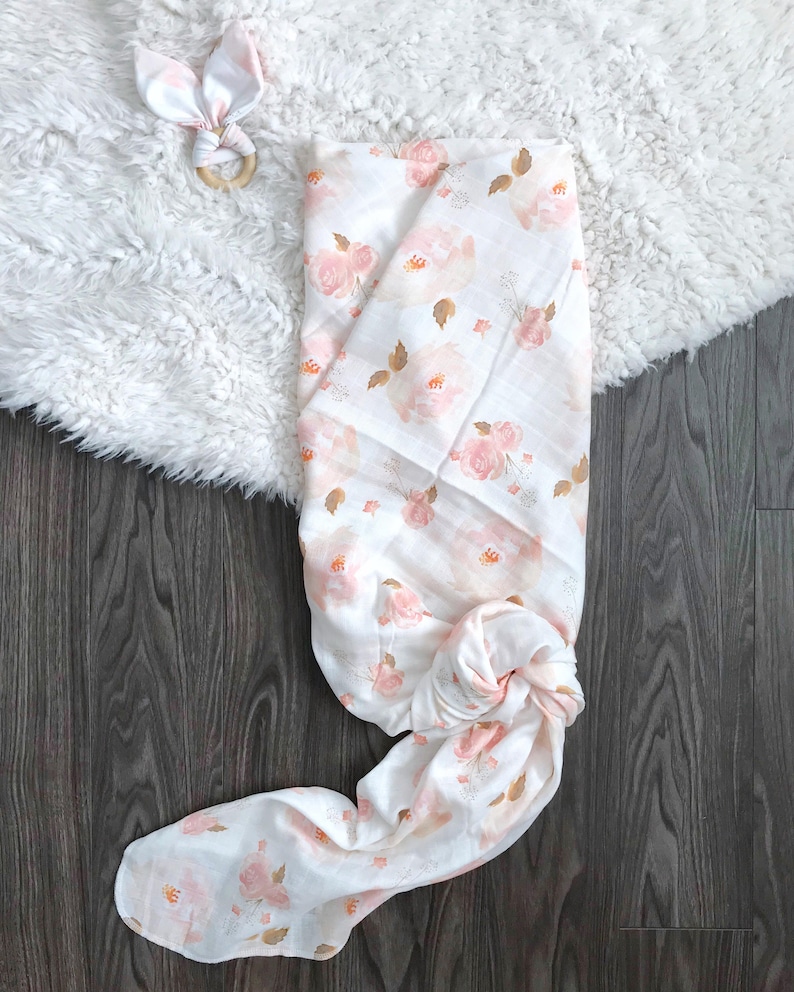 etsy muslin swaddle
