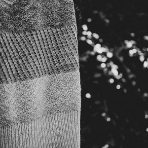 Linee cowl knitting pattern digital pdf download image 6
