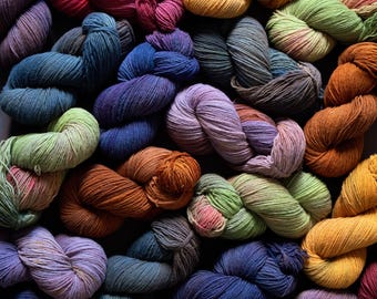 Lana Gentile di Puglia - Sport weight yarn - hand dyed
