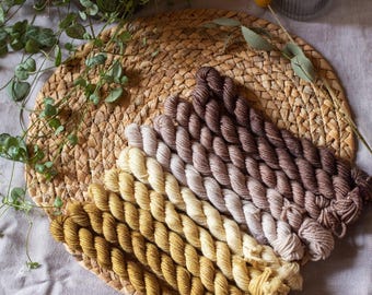 Gradient DUO DK - Senape + Castagna - 10x10gr set