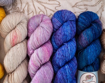 Shawl/Sweater Fade Bundle 22 - Purple/Blue lover - Fingering weight - 1460 Meters