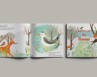 De kracht van vogels – Kinderboek | Geïllustreerd verhaal over veelvoorkomende vogels | Natuurboek