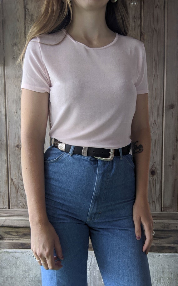 90's Paper Thin Light Pink Tee