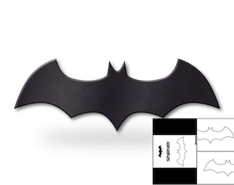 template for arkham batman batarang etsy