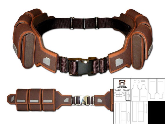 Template for Captain America Age of Ultron Utility Belt | Etsy