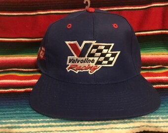 VTG Mark Martin NASCAR Valvoline Racing Royal Blue Snapback hat #6