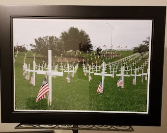 Crosses And Flags