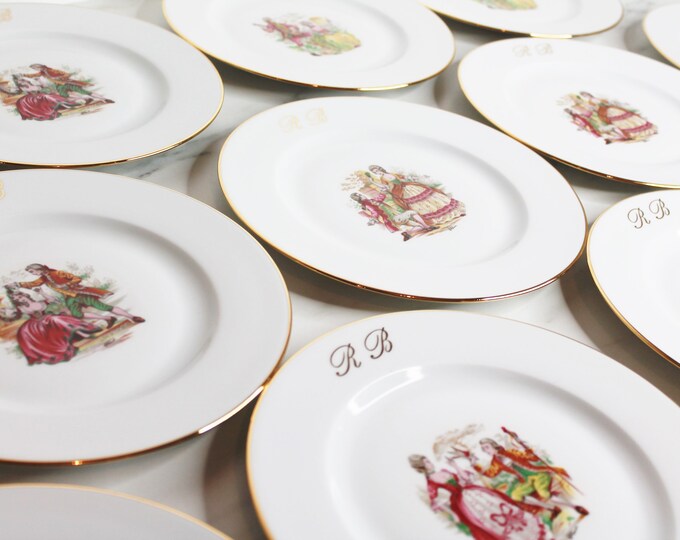 Side Plates Dessert Plates Cheese Plates Limoges Plates Etsy