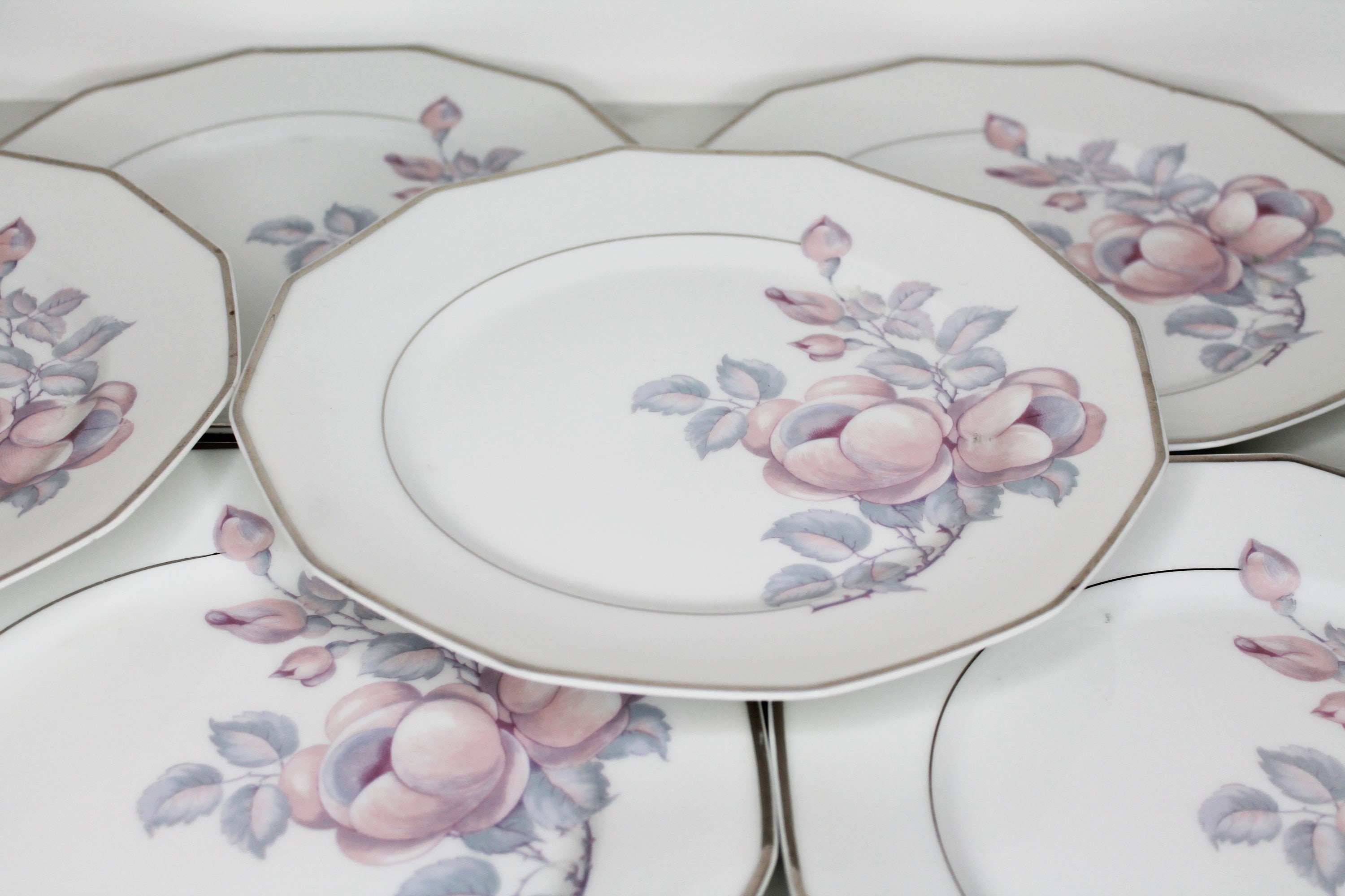 Assiettes Art Déco,