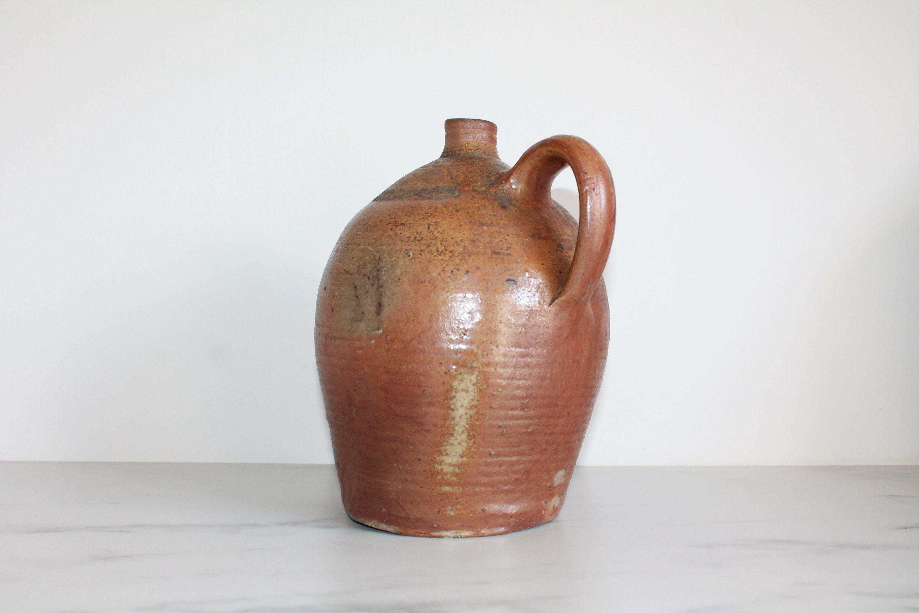 Français Antique, Huile d'olive Français, Bouteille en Terre Cuite, Cruche Poterie, Amphore Céramiqu