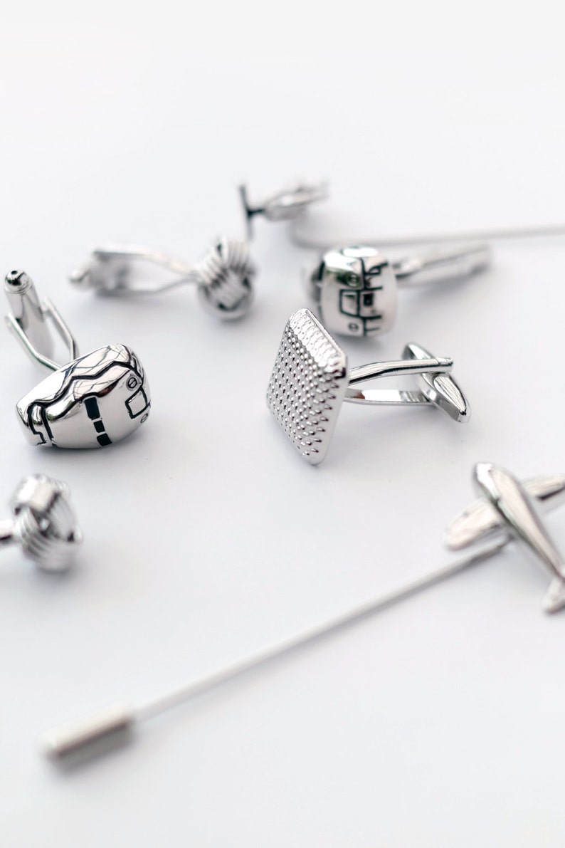 Cufflinks Car silver quality cufflink image 2