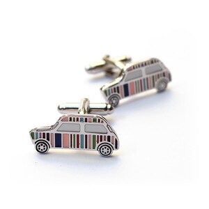 Cufflinks Car silver quality cufflink image 1