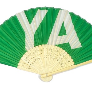 YA Green hand fan