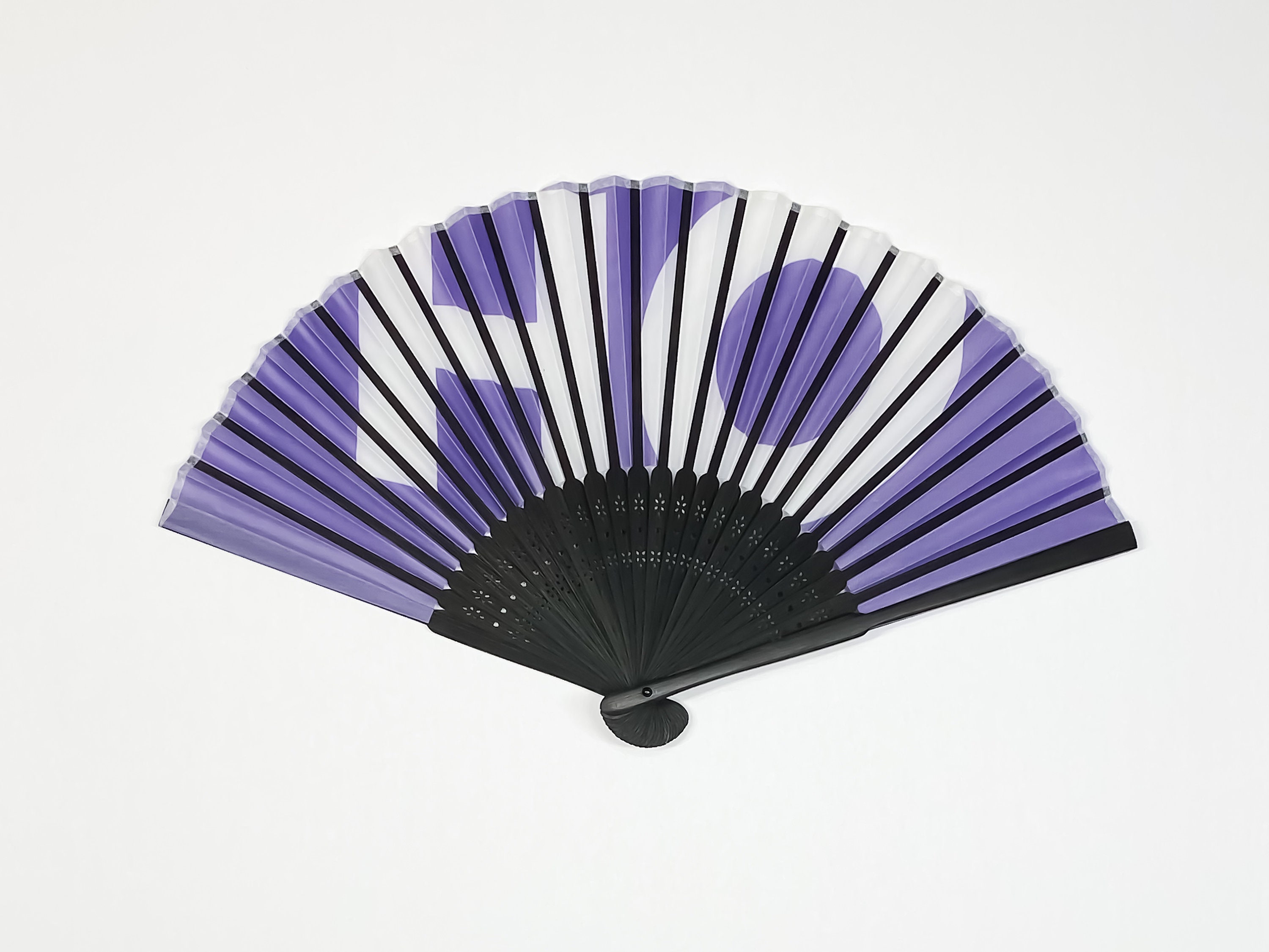OH Purple Hand Fan Etsy