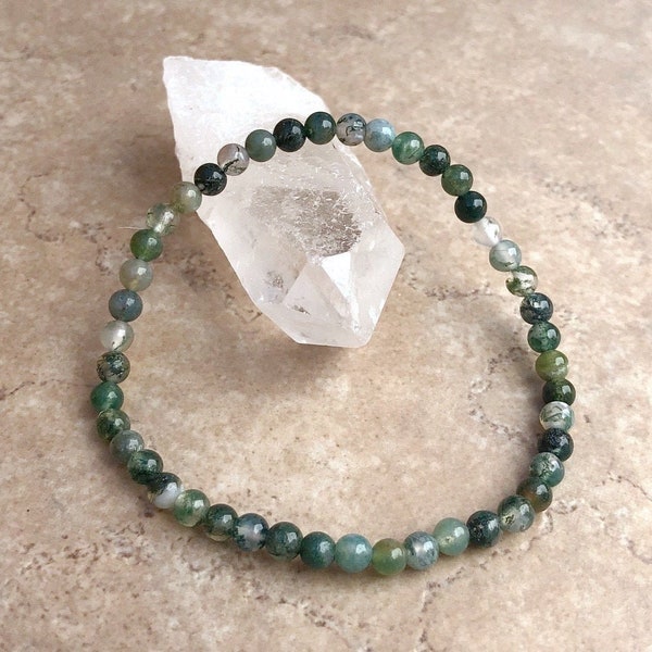 Moss Agate Jewelry - Etsy