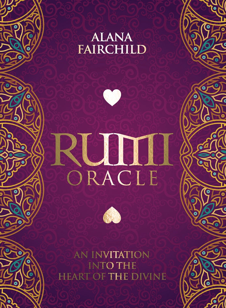 Rumi Oracle Deck and Guidebook Spiritual Divination Etsy