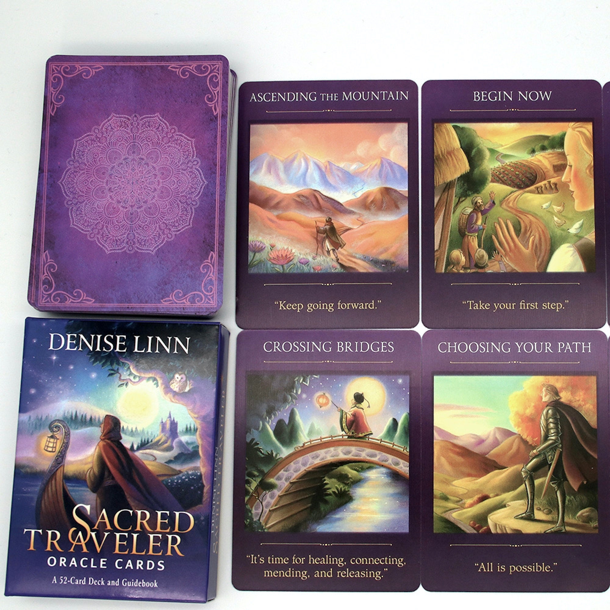 Sacred Traveler Oracle Cards and Guidebook Spiritual Etsy UK
