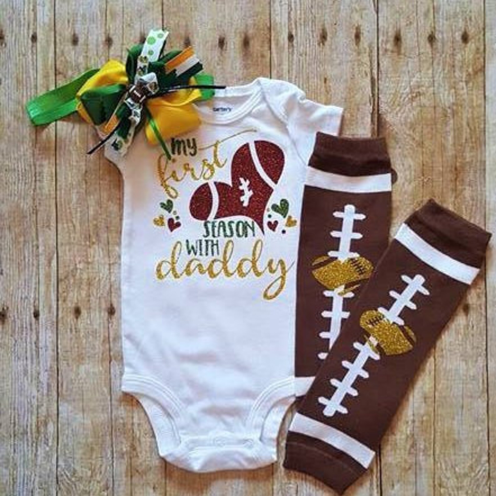 Football Baby Shirt/1st Football Season Shirt/on Sundays We Etsy