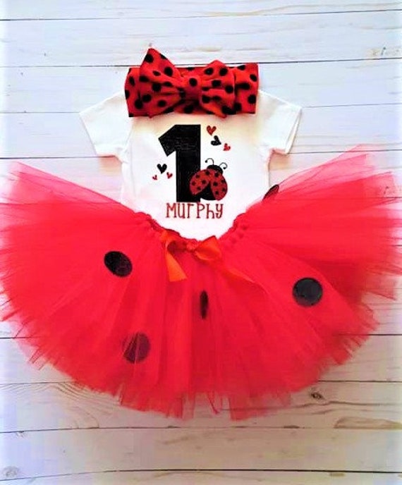 ladybug 1st birthday shirt