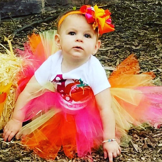 1st fall birthday outfitgirls 1st birthday pumpkin outfitpumpkin birthdaybaby girl clothesfirst birthdaybaby headbandgirls clothing