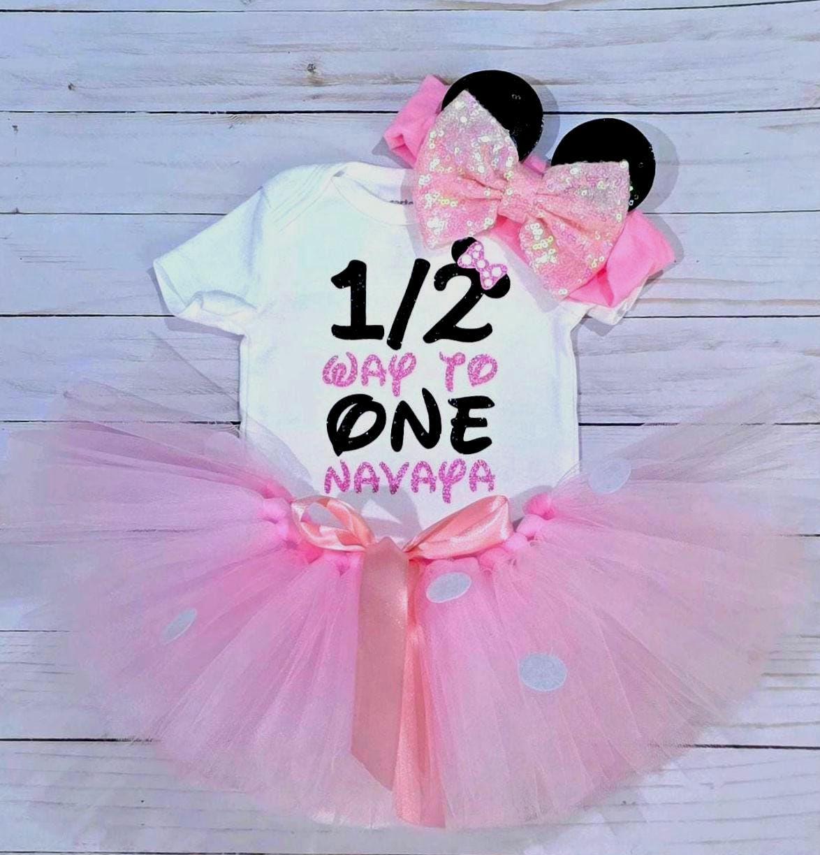 princess polly baby blue dress FYMNSI Baby Girls Ladybug 1st First Birthday Party Lebanon main image 1