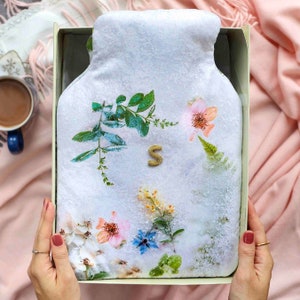 Personalised Soft Hot Water Bottle Gift