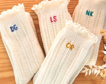 Personalised Initials Cashmere Socks Set - for Bridesmaids Gifts, Friends, or Corporate Gifting