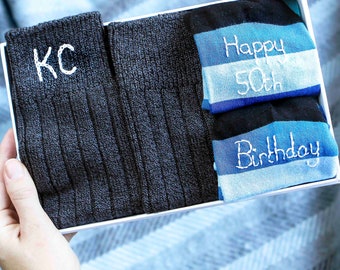 Men's Personalised Sock Gift Set