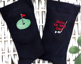 Fun Dad Golf Socks, Father's Day Personalised Gift