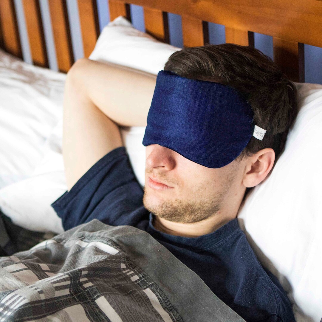 Sleep Eye Mask for Men, Personalised Gift for Him Etsy