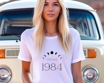 Classic 1984 Shirt, 40th Milestone Birthday T-Shirt, Vintage 40th Birthday Gift, Unisex Shirt, Gift for Him, Gift for Her