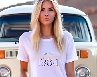 Classic 1984 Shirt, 40th Milestone Birthday T-Shirt, Vintage 40th Birthday Gift, Unisex Shirt, Gift for Him, Gift for Her