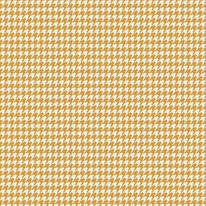 Art Gallery Checkered Elements Houndstooth Solar Premium Cotton 44-45 Inches Wide, Yellow Plaid Quilting Cotton Fabric By The Yard