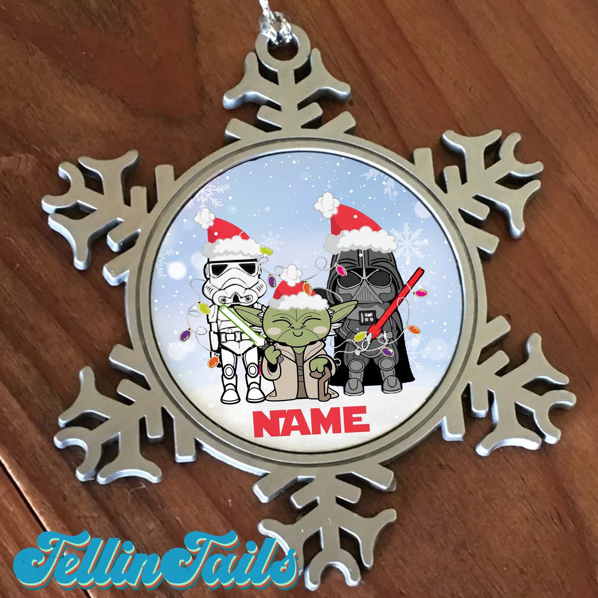 Discover Chibi Star Wars Christmas Ornament, Custom Disney Christmas 2022 Ornament