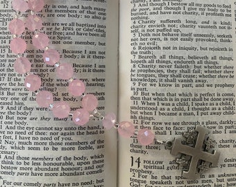Rose Quartz Prayer Beads: Anglican Rosary with Jerusalem Cross