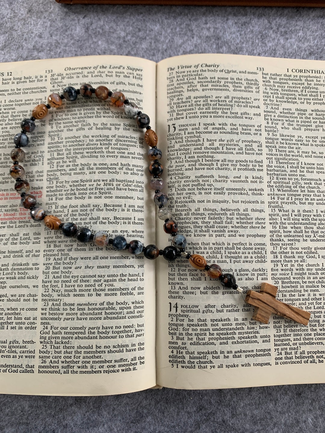 Protestant Prayer Beads, Anglican,christian, Methodist, Lutheran