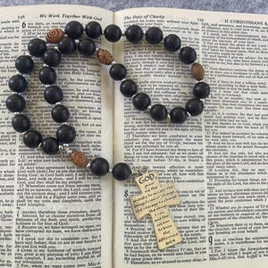 Protestant Prayer beads Anglican ,Christian,Methodist,Lutheran,Episcopal Prayer beads, Prayer beads for men and women, Serenity prayer cross