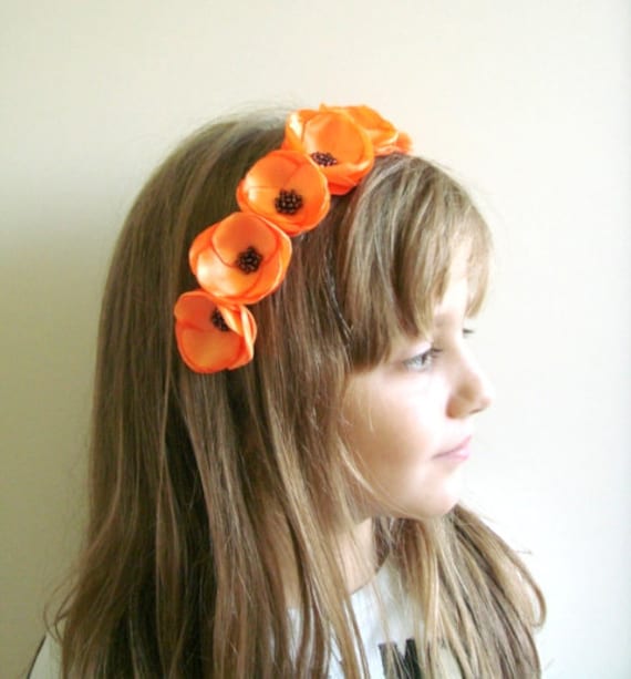 hair tiara flower