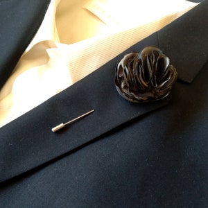 Grüne Pin Anzug Brosche Grüne Blume Pin Boyfriend Geschenk Grüne Hochzeit Anstecknadel Groomsman Anstecknadel Grüne Blume Boutonnière Grün Business Pin