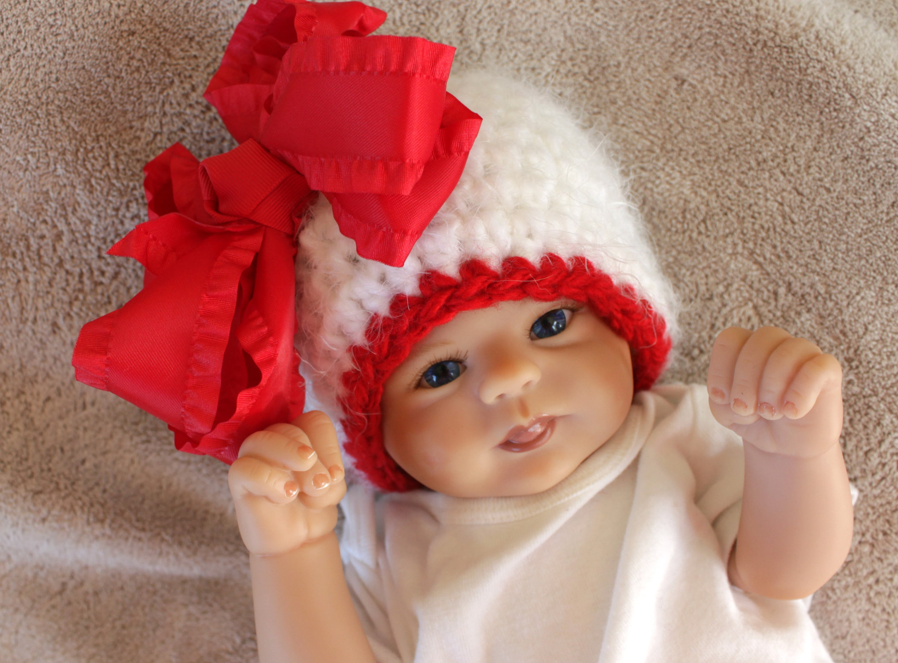 baby girl christmas hat