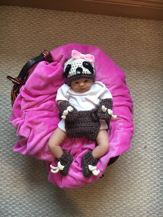 sloth newborn outfit