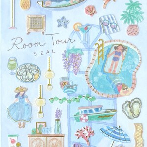 Room Tour vakantiestickers, reisvlog, knutselbenodigdheden, scrapbooking, planner