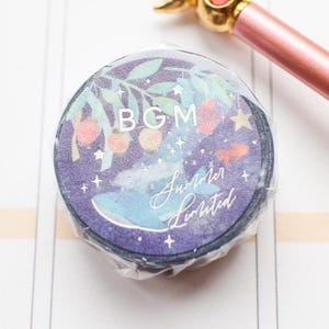 BGM Summer Limited* Cinta washi/cinta de enmascarar/planificador/diario Sueño de una noche de verano