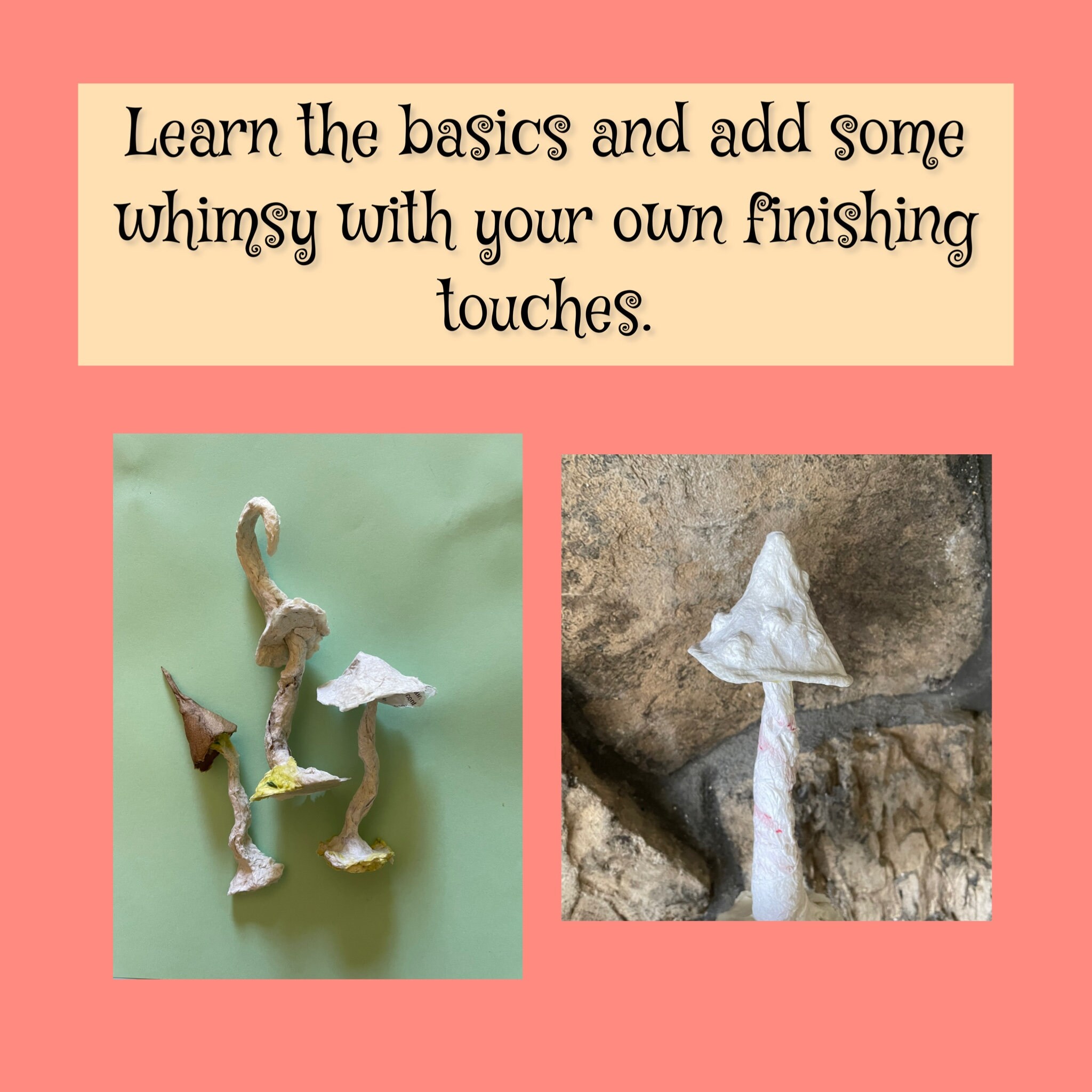 Papier Mâché Guide for Creating Mushrooms Stepbystep PDF