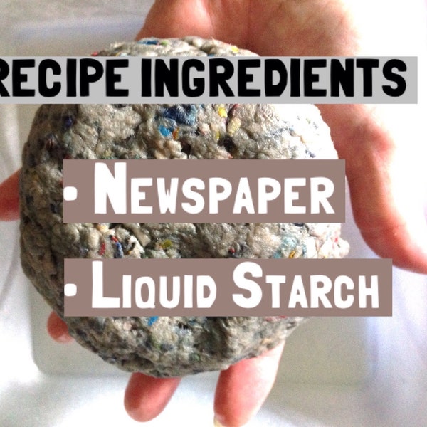 Papier Mâché Pulp Dough Recipe