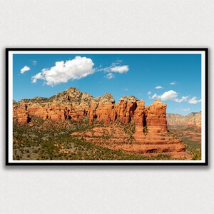 Red Rocks of Sedona Arizona Frame TV Digital Art