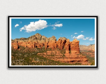 Red Rocks of Sedona Arizona Frame TV Digital Art