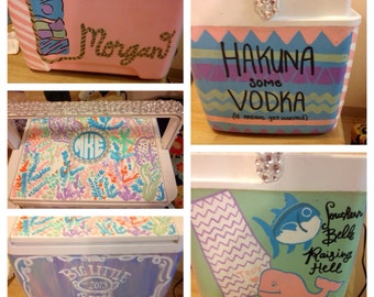 Fraternity Cooler Etsy