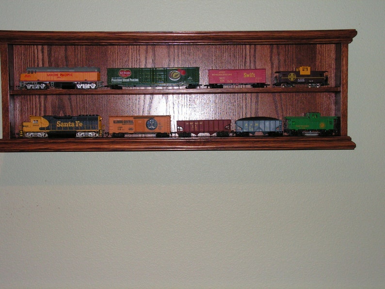 Train display case for your HO model railroad Etsy
